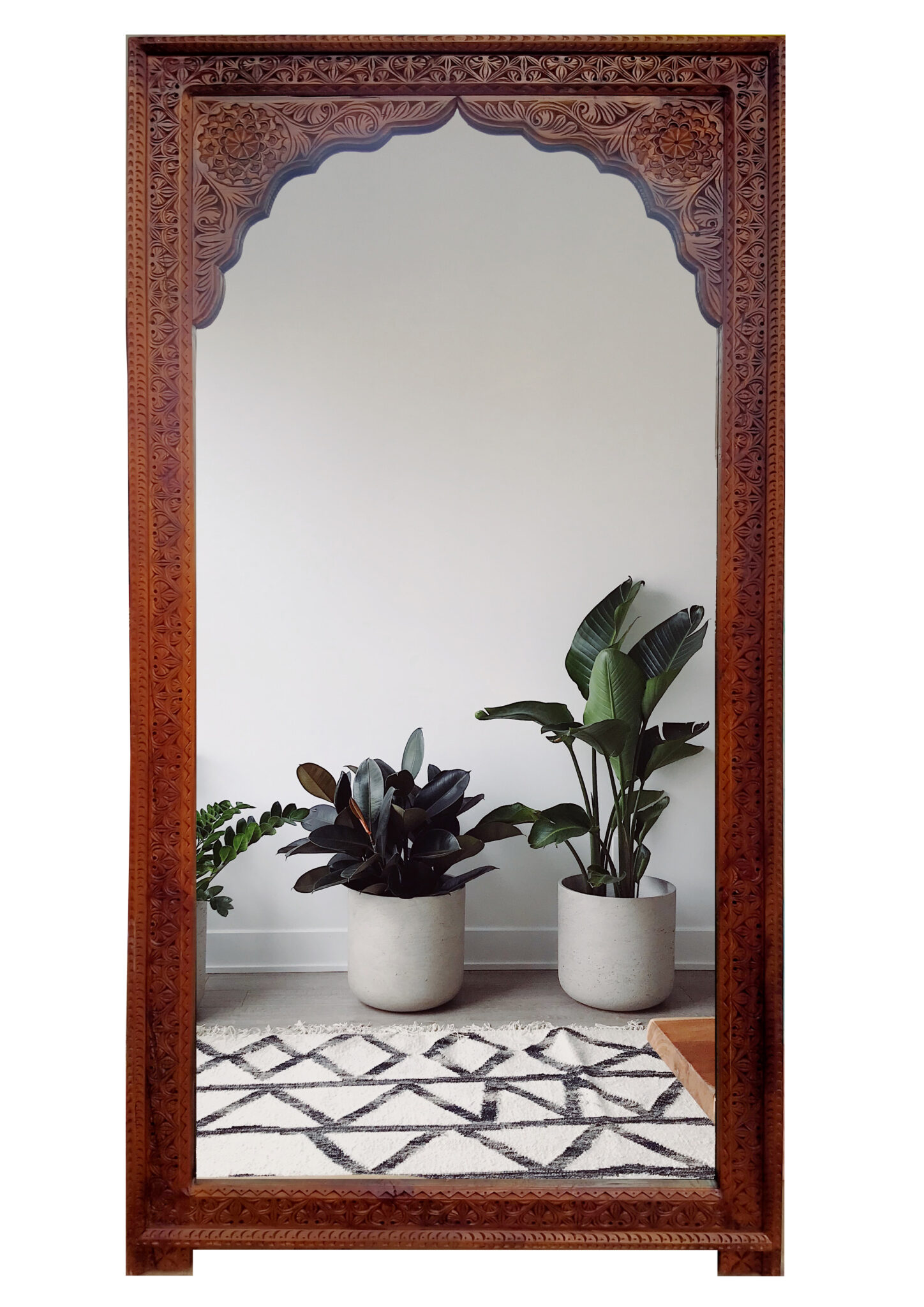 Pine Wood Mirror Frame Wood Heritage